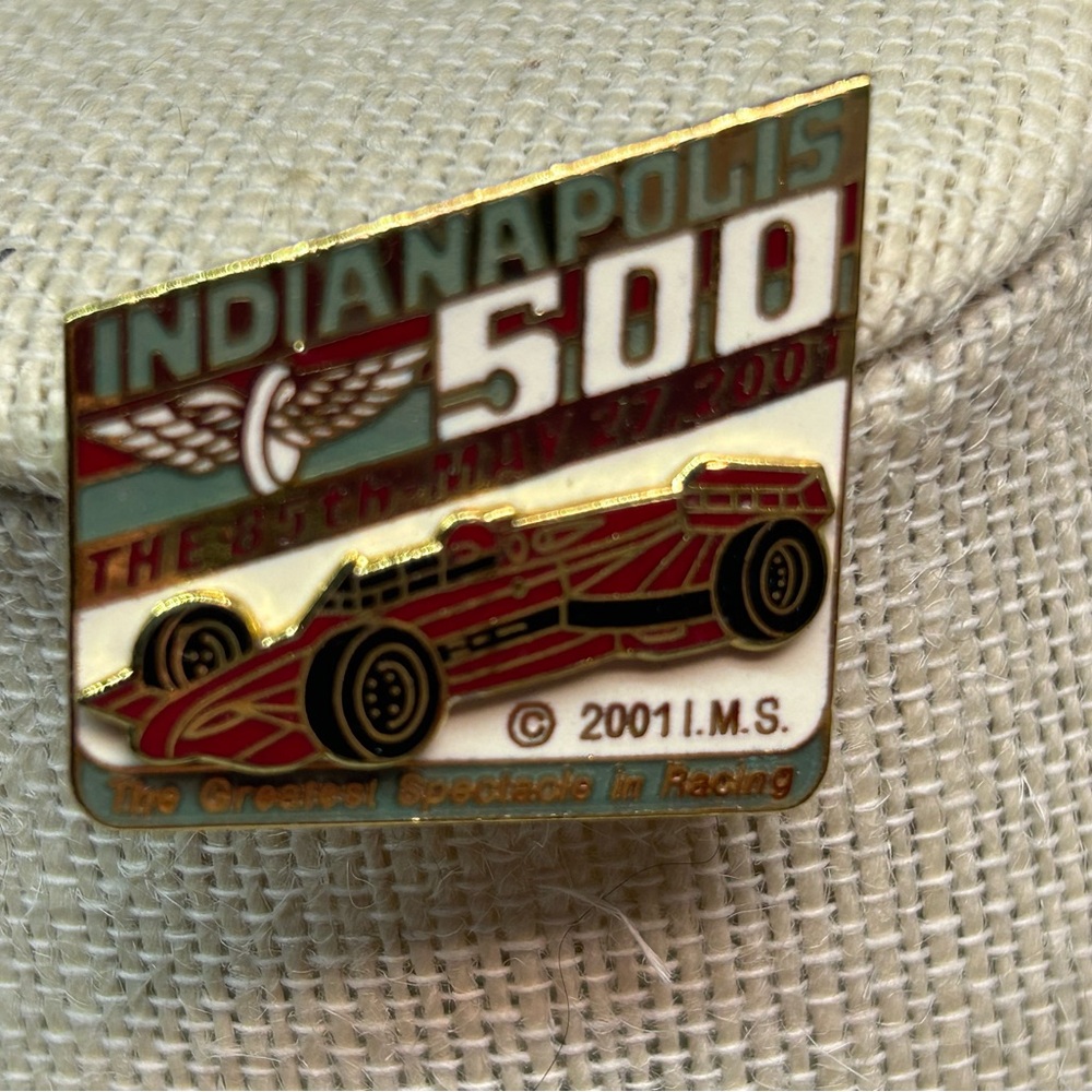 SRE Indianapolis 500 2001 Vintage‎ Racing Pin